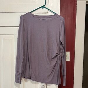 Sonoma Women's Lavender Long Sleeve Top